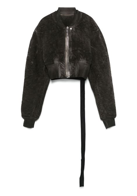 Bomber Collage in grigio Rick Owens Drkshdw - donna