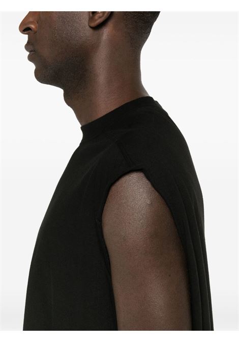 Black Tarp T-shirt Rick Owens DRKSHDW - men RICK OWENS DRKSHDW | DU02D2158RN09