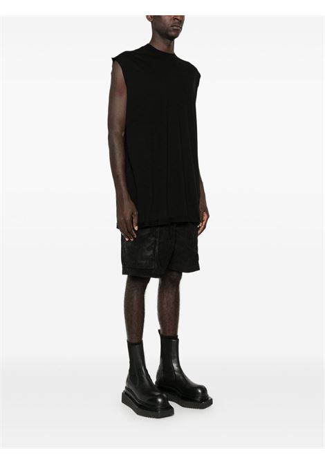 Black Tarp T-shirt Rick Owens DRKSHDW - men RICK OWENS DRKSHDW | DU02D2158RN09