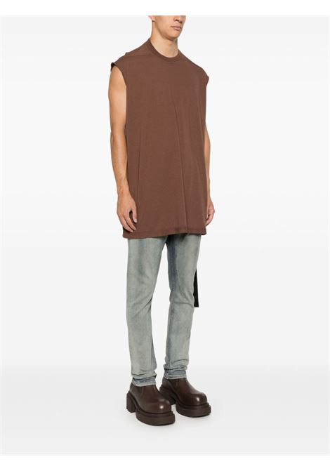 Brown Trap T T-shirt Rick Owens DRKSHDW - men RICK OWENS DRKSHDW | DU02D2158RN83