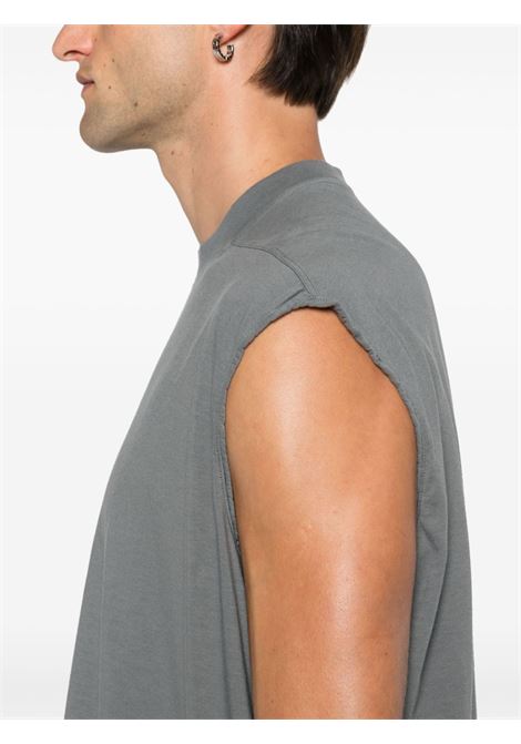 Grey Trap T T-shirt Rick Owens DRKSHDW - men RICK OWENS DRKSHDW | DU02D2158RN88