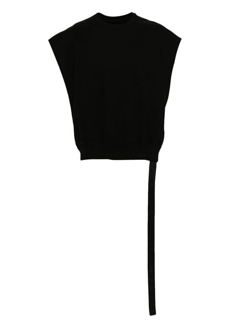 Felpa SL Jumbo Tatl in in nero di Rick Owens DRKSHDW - uomo