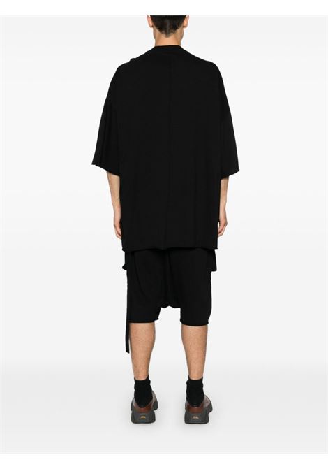 Black Tommy T T-shirt Rick Owens DRKSHDW - men RICK OWENS DRKSHDW | DU02D2259RN09