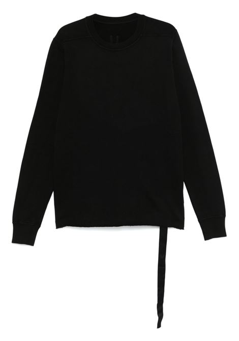 Black crewneck sweater Rick Owens DRKSHDW - men RICK OWENS DRKSHDW | Sweaters | DU02D2279FP09