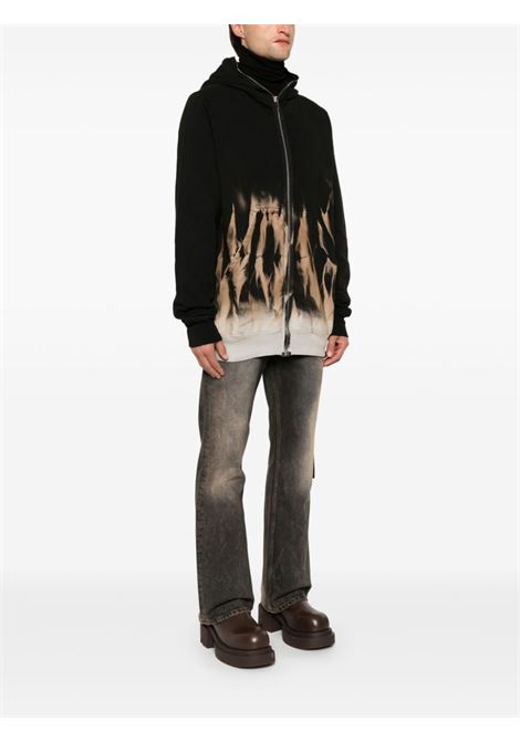 Black Jumbo Gimp sweatshirt Rick Owens DRKSHDW - men RICK OWENS DRKSHDW | DU02D2283FSUN0983