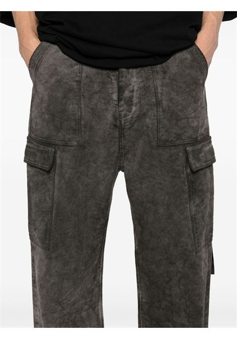 Grey distressed cargo trousers Rick Owens Drkshdw - women RICK OWENS DRKSHDW | DU02D2354MO34