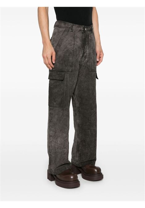 Grey distressed cargo trousers Rick Owens Drkshdw - women RICK OWENS DRKSHDW | DU02D2354MO34