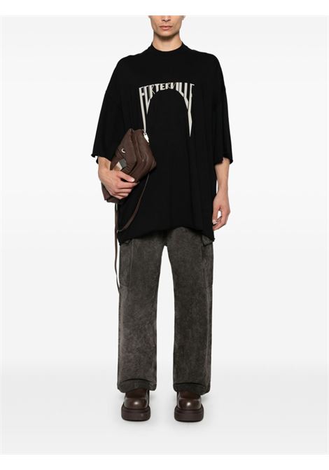 Grey distressed cargo trousers Rick Owens Drkshdw - women RICK OWENS DRKSHDW | DU02D2354MO34