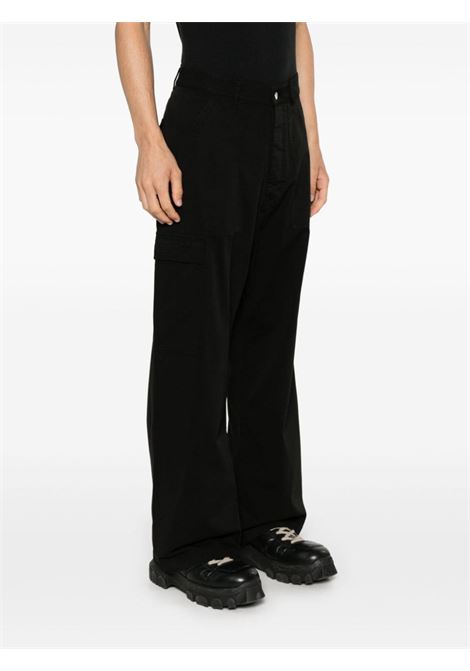 Black Cargo trousers Rick Owens DRKSHDW - men RICK OWENS DRKSHDW | DU02D2354TW09