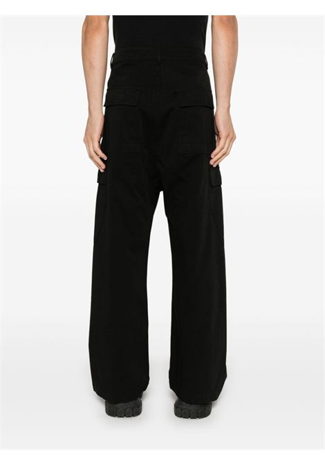 Black Cargo trousers Rick Owens DRKSHDW - men RICK OWENS DRKSHDW | DU02D2354TW09