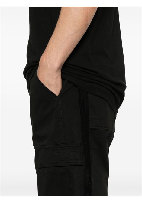 Pantaloni cargo in nero Rick Owens DRKSHDW - uomo RICK OWENS DRKSHDW | DU02D2354TW09