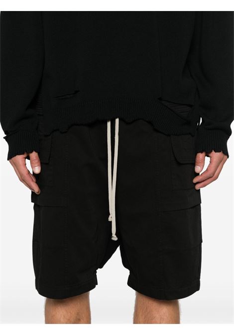 Black Creatch cargo shorts Rick Owens Drkshdw - women RICK OWENS DRKSHDW | DU02D2382TW09