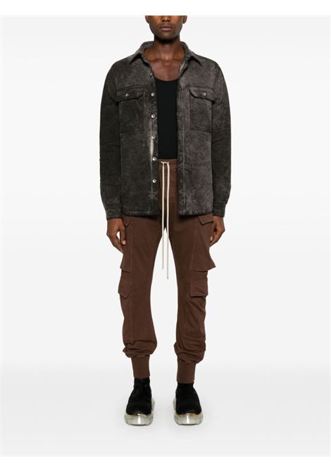 Pantaloni Mastodon in marrone Rick Owens - uomo RICK OWENS DRKSHDW | DU02D2396RIG83