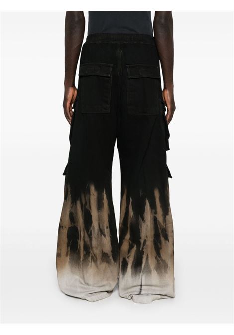 Black Double Cargo Jumbo Belas jeans Rick Owens Drkshdw - women RICK OWENS DRKSHDW | DU02D2398BSUN0983