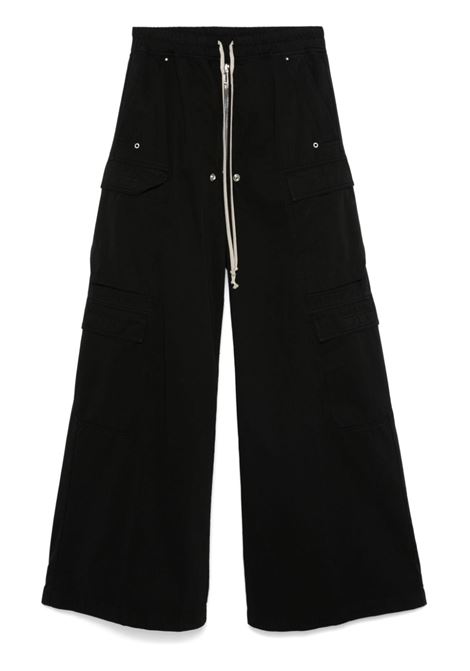 Pantaloni cargo Jumbo in nero Rick Owens DRKSHDW - uomo RICK OWENS DRKSHDW | Pantaloni | DU02D2398TW09