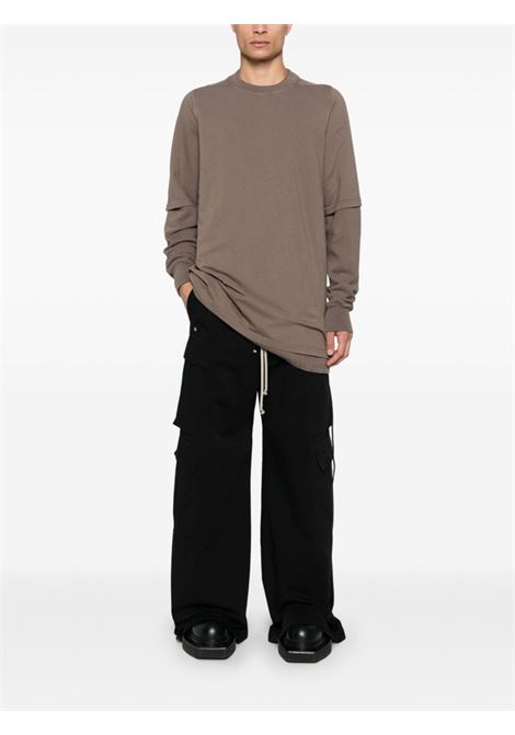 Pantaloni cargo Jumbo in nero Rick Owens DRKSHDW - uomo RICK OWENS DRKSHDW | DU02D2398TW09