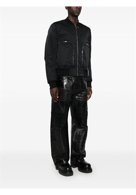 Black Bauhaus flight bomber Rick Owens DRKSHDW - men RICK OWENS DRKSHDW | DU02D2784MU09