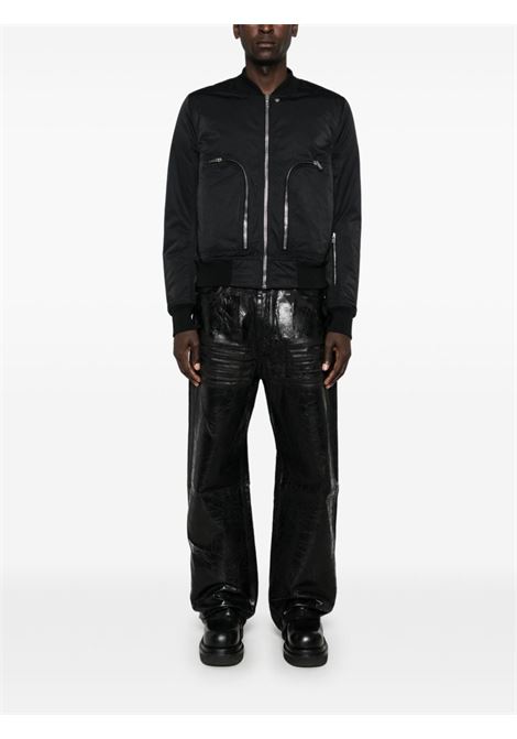 Black Bauhaus flight bomber Rick Owens DRKSHDW - men RICK OWENS DRKSHDW | DU02D2784MU09