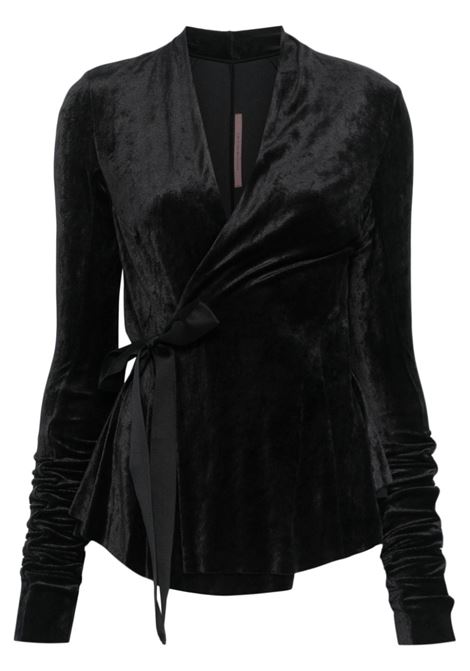 Black Hollywoon jacket Rick Owens Lilies - women