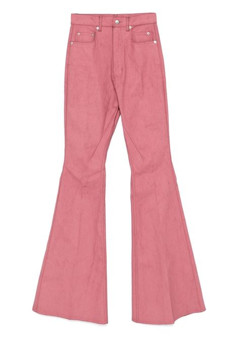 Pink Bolan jeans Rick owens - women RICK OWENS | Jeans | RO02D3329SMT23