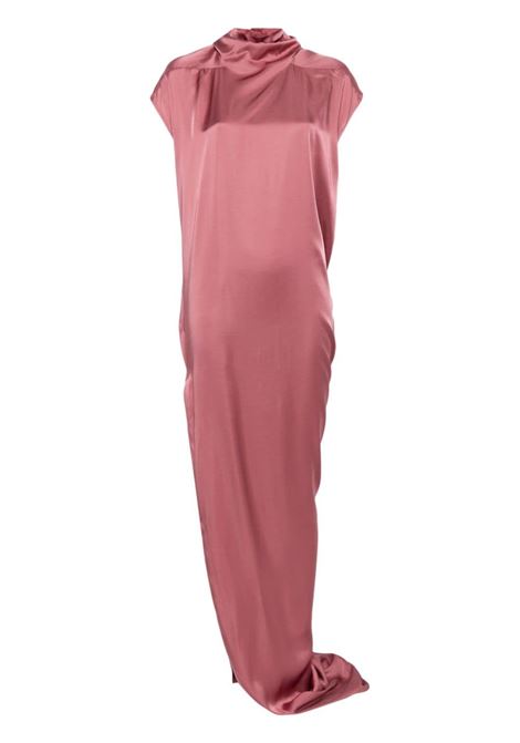 Pink adfu maxi dress Rick Owens - women  RICK OWENS | Dresses | RO02D3503SCH23