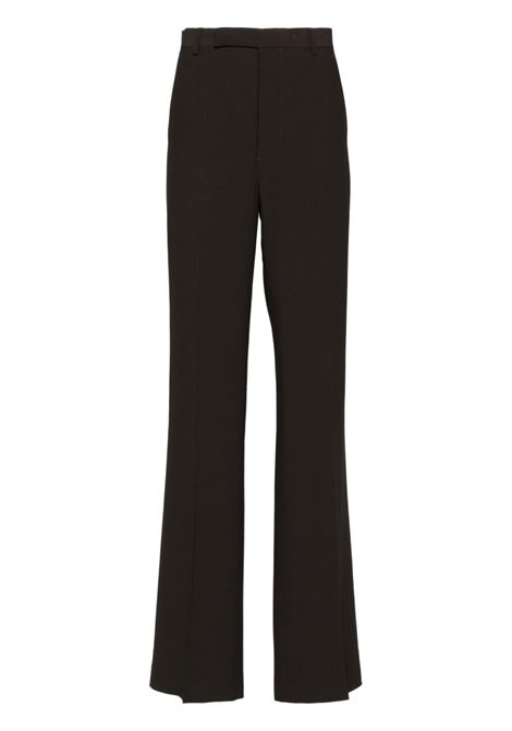 Grey straight-leg tailored trousers Rick Owens - women RICK OWENS | Trousers | RP02D3302HY78