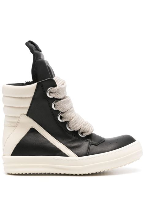 Sneakers Jumbolaced Geobasket in nero di Rick Owens - donna