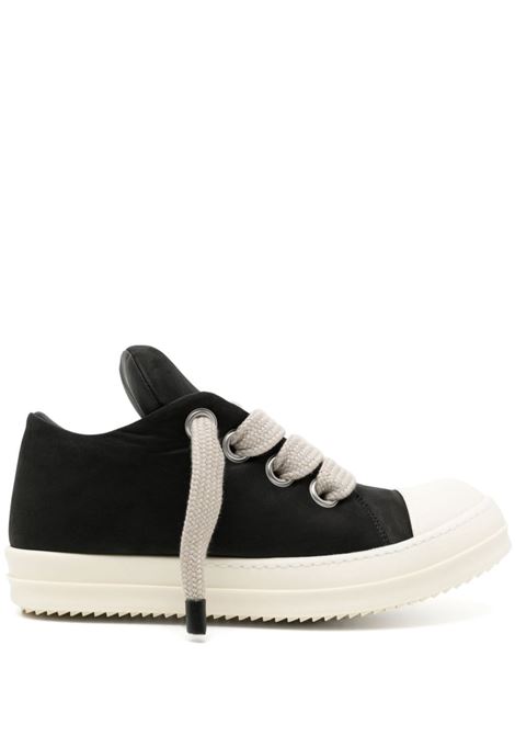 Black jumbo padded low-top sneakers Rick Owens - men RICK OWENS | Sneakers | RR02D6893LSAW291