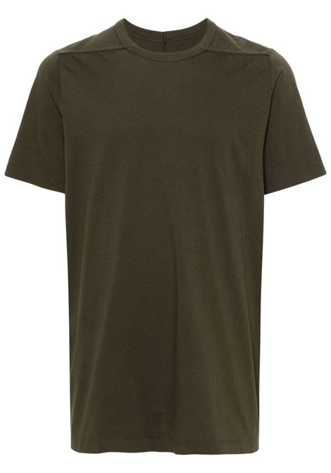 Forest green Level T cotton T-shirt Rick Owens - men RICK OWENS | RU02D6264JA75