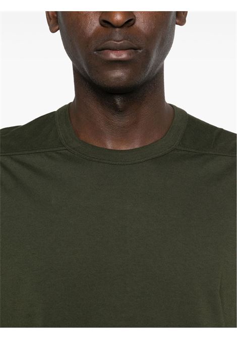 T-shirt level T in verde Rick Owens - uomo RICK OWENS | RU02D6264JA75