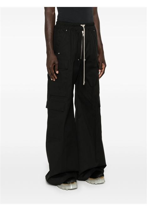 Black Cargobelas wide-leg trousers Rico owens - men RICK OWENS | RU02D6339TE09