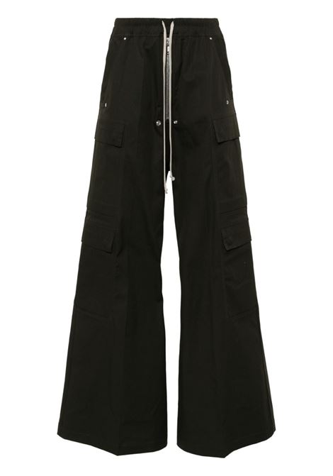 Pantalone Cargo Cargobelas in verde Rick Owens - uomo