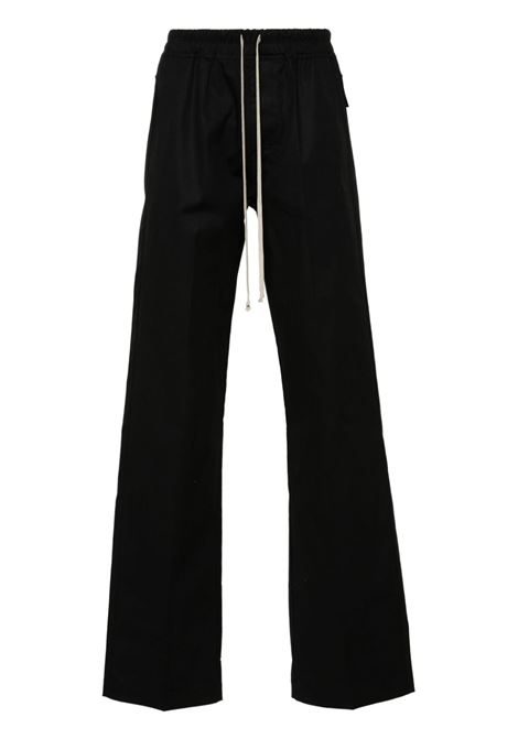 Black Dietrich straight-leg trousers Rick owens - men RICK OWENS | RU02D6378TE09