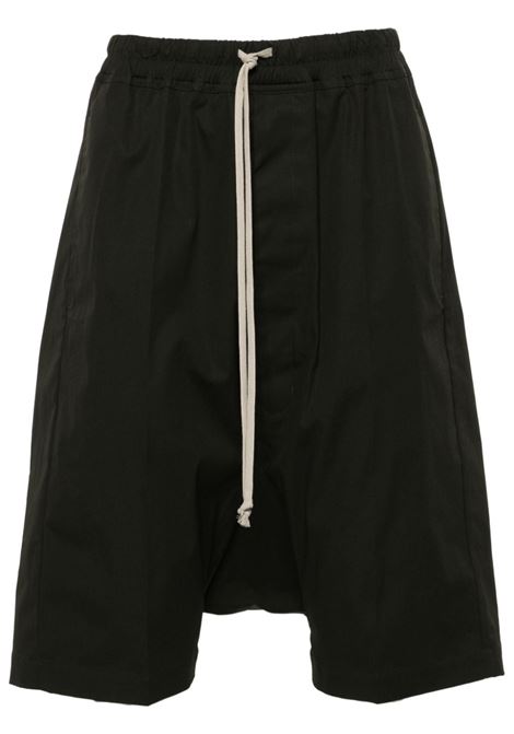 Dark green drop-crotch bermuda shorts Rick Owens - men RICK OWENS | RU02D6384TE75