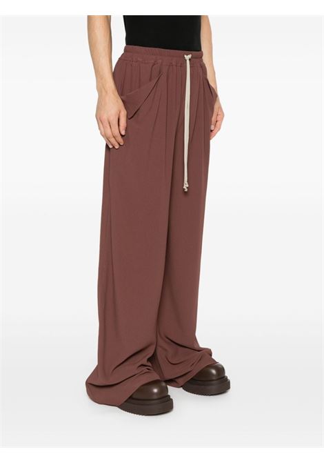 Brown Lido trousers Rick Owens - men RICK OWENS | RU02D6387HY93