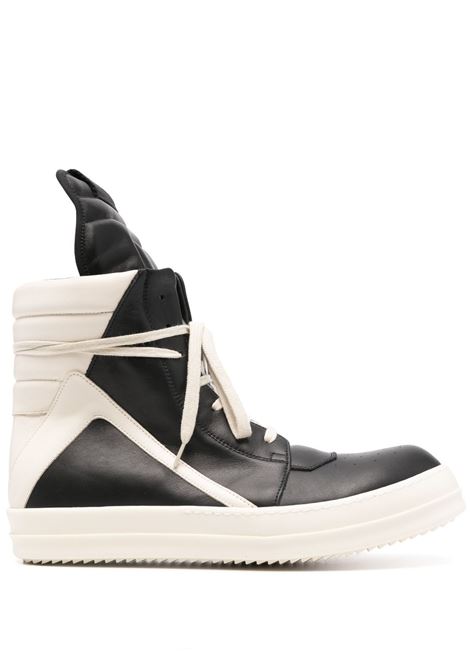 Sneakers alte Geobasket in nero di Rick Owens - uomo RICK OWENS | RU02D6894LCO911