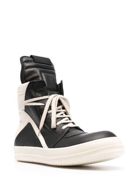 Sneakers alte Geobasket in nero di Rick Owens - uomo RICK OWENS | RU02D6894LCO911