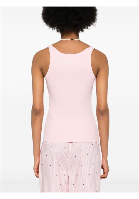 Pink logo-print tank top Rotate - women ROTATE SUNDAY | 11243910111011