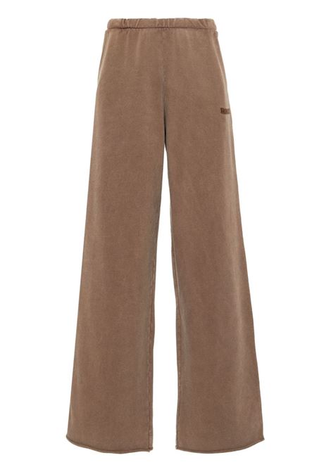 Brown logo-embroidered track trousers Rotate - women ROTATE SUNDAY | 11250117051705