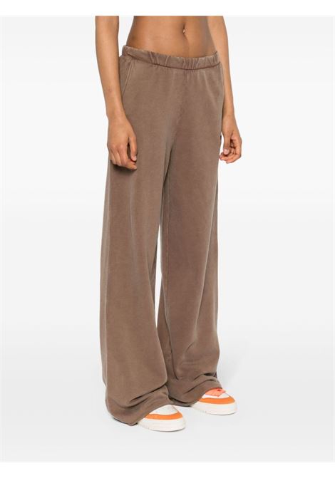 Brown logo-embroidered track trousers Rotate - women ROTATE SUNDAY | 11250117051705