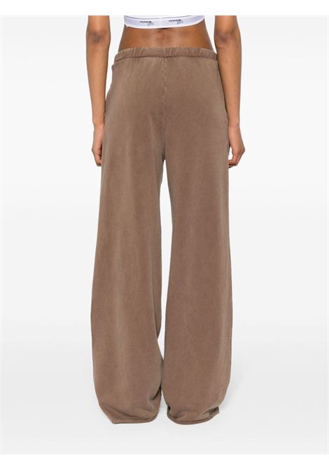 Brown logo-embroidered track trousers Rotate - women ROTATE SUNDAY | 11250117051705