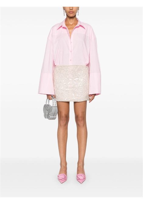 Pink oversized shirt Rotate - women ROTATE | 11271410111011