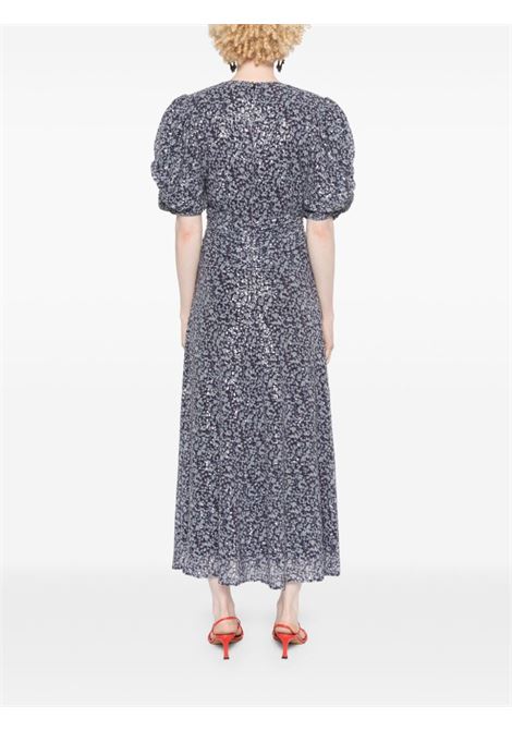 Multicolour sequinned printed maxi dress Rotate - women ROTATE | 11273829802980