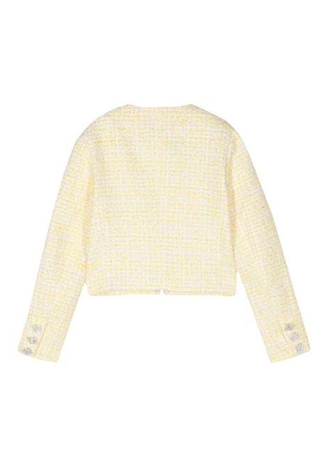 Giacca crop boucle in giallo Rotate - donna ROTATE | 11277218951895