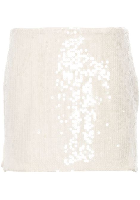 White sequinned mini skirt Rotate - women ROTATE | Skirts | 112870857857