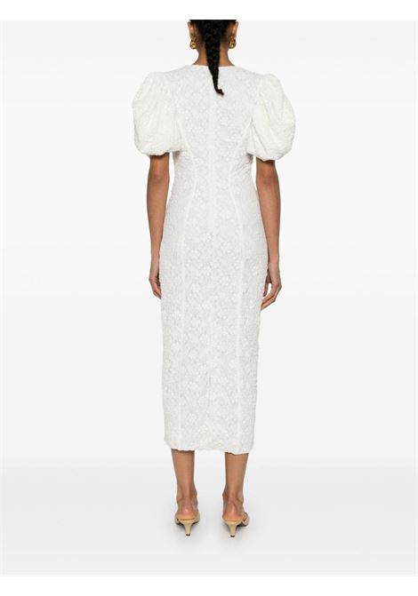 White floral-lace mesh dress Rotate - women ROTATE | 113025400400