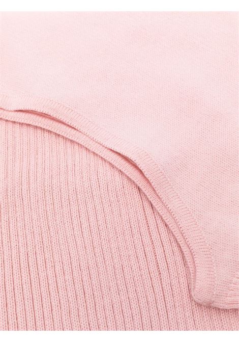 Pink knitted balaclava Ruslan Baginskiy - women RUSLAN BAGINSKIY | BLK039MWA039