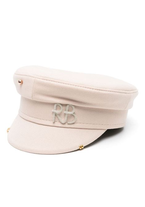 Cappello Pierced baker boy in beige - donna RUSLAN BAGINSKIY | Cappelli | KPC036CAPRSSIRB036