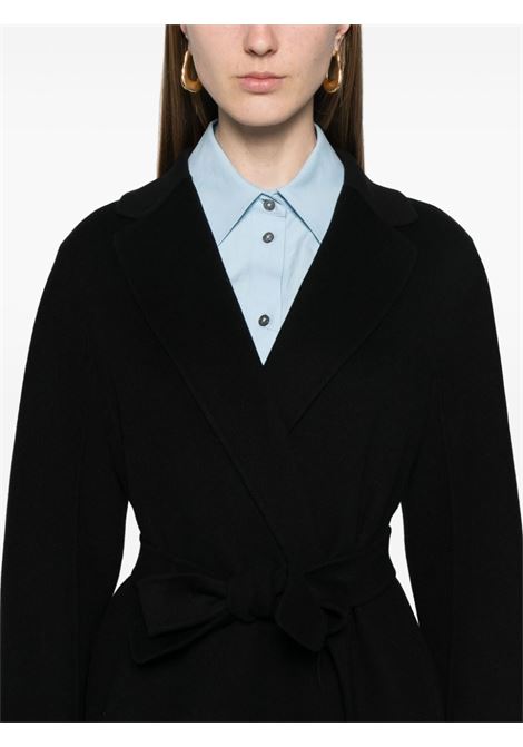 Black esturia belted coat S Maxmara - women S MAXMARA | 2429016131600013