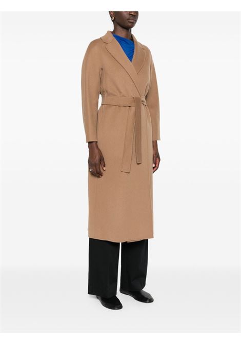 Brown esturia belted coat S Maxmara - women S MAXMARA | 2429016131600045